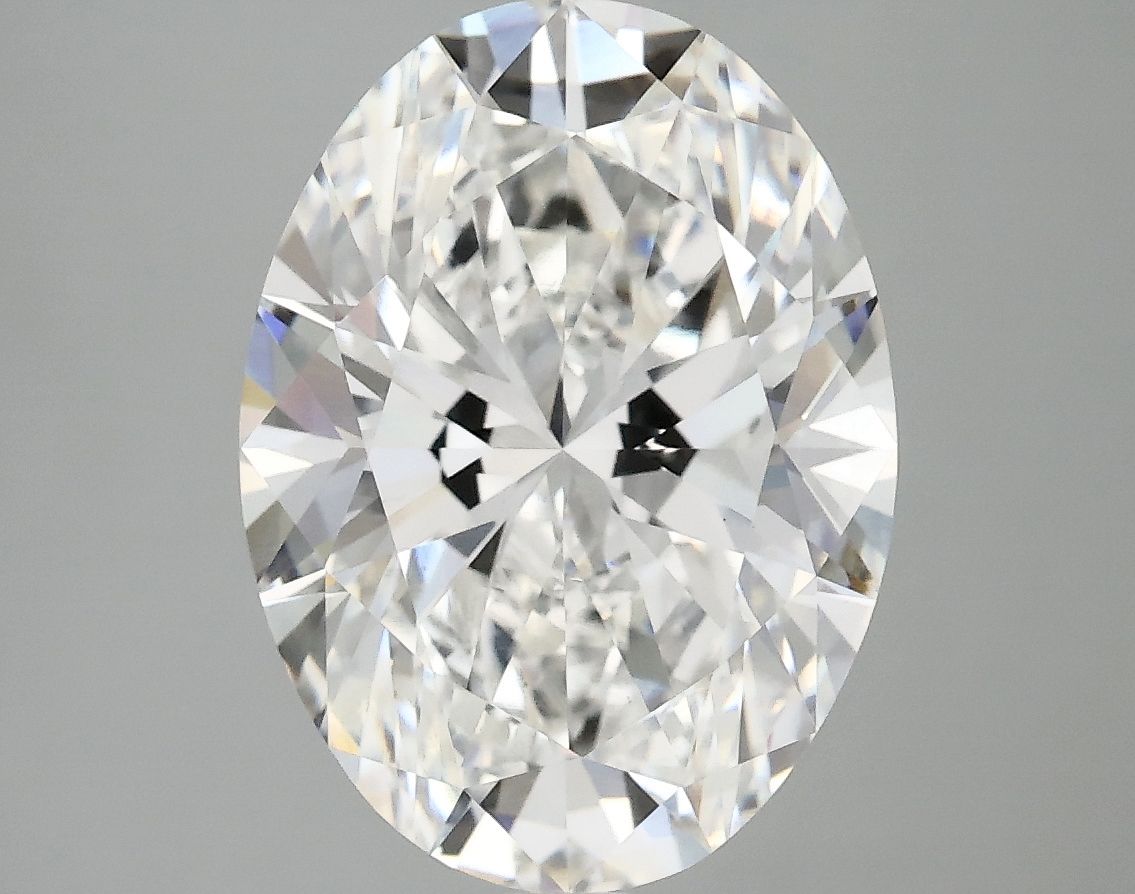 5.07 ct. oval Lab Grown Diamond front image
