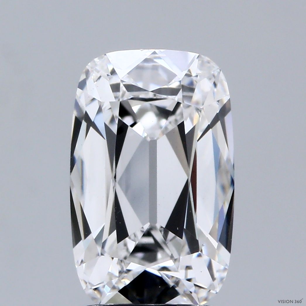 2.44 ct lab-grown Old miner Diamond