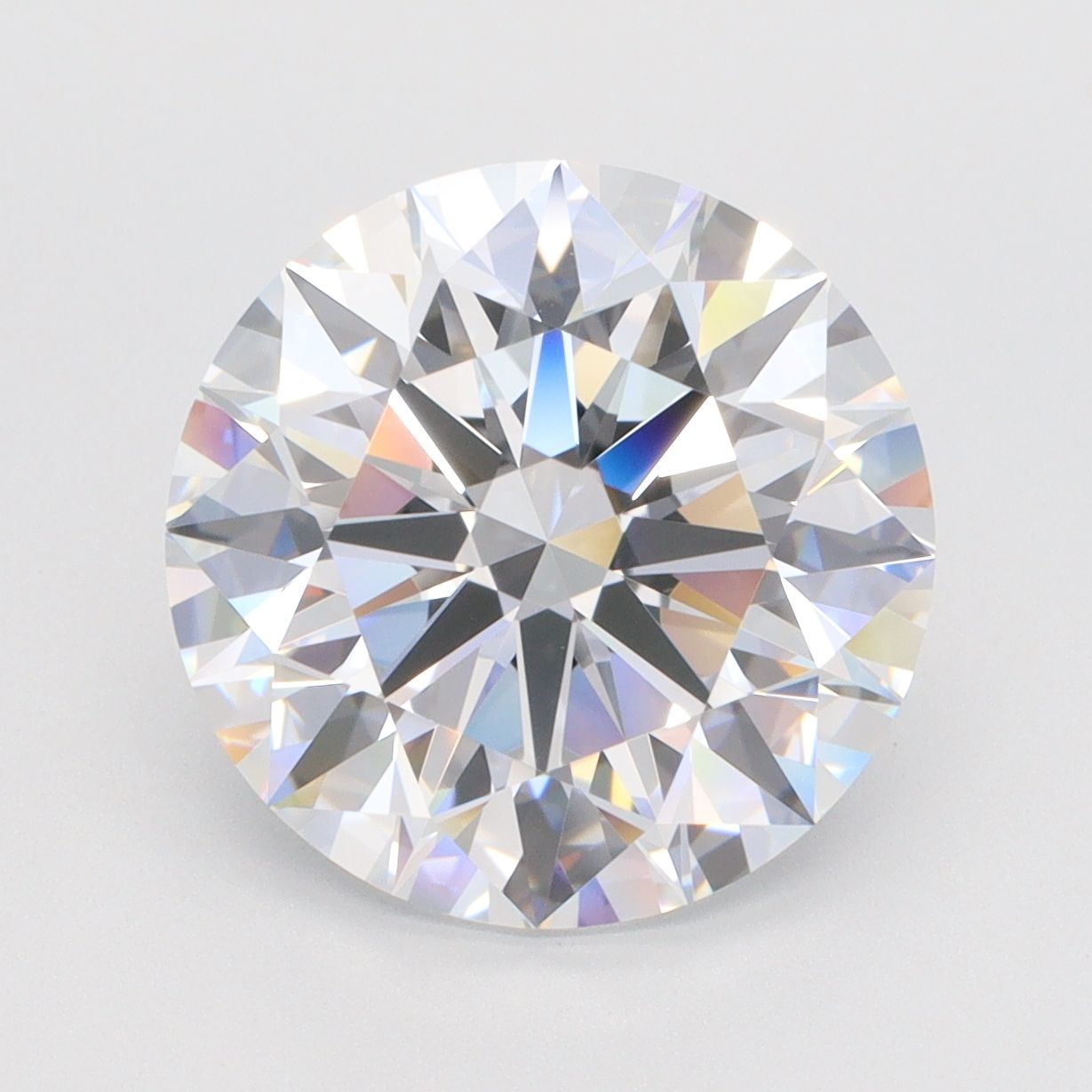 6.07 ct. round Lab Grown Diamond front image