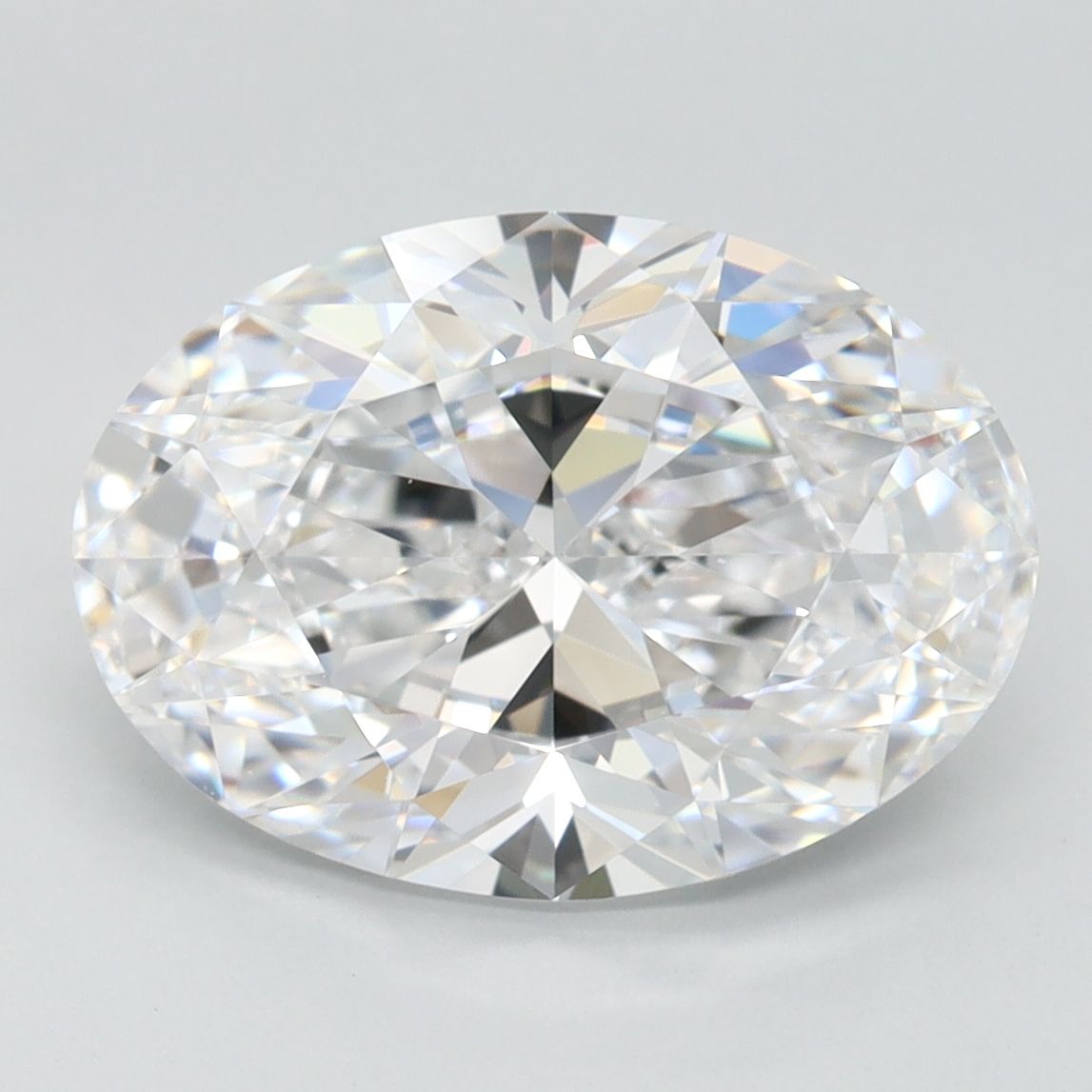 3.43 ct. oval Lab Grown Diamond front image