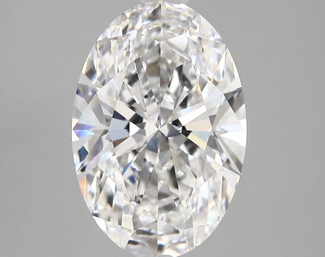 3.43 ct. oval Lab Grown Diamond front image