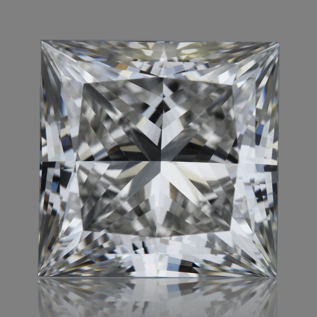 4.06 ct. princess Lab Grown Diamond front image
