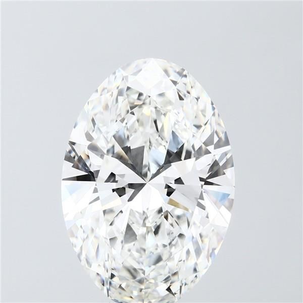 7.08 ct. oval Lab Grown Diamond front image