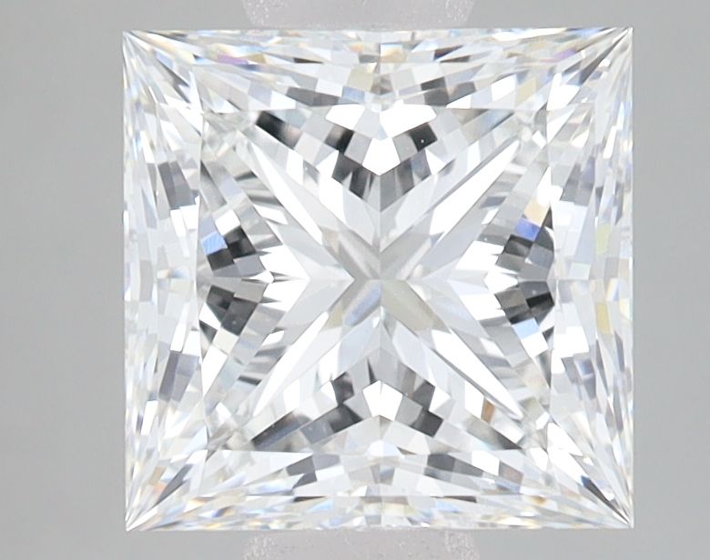 2.67 ct. princess Lab Grown Diamond front image