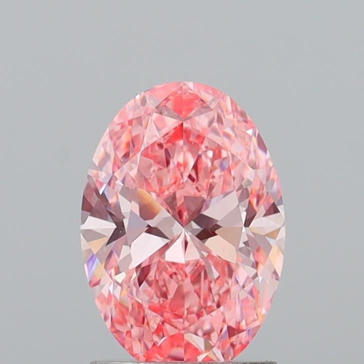 1.55 CT Fancy Vivid Pink OVAL