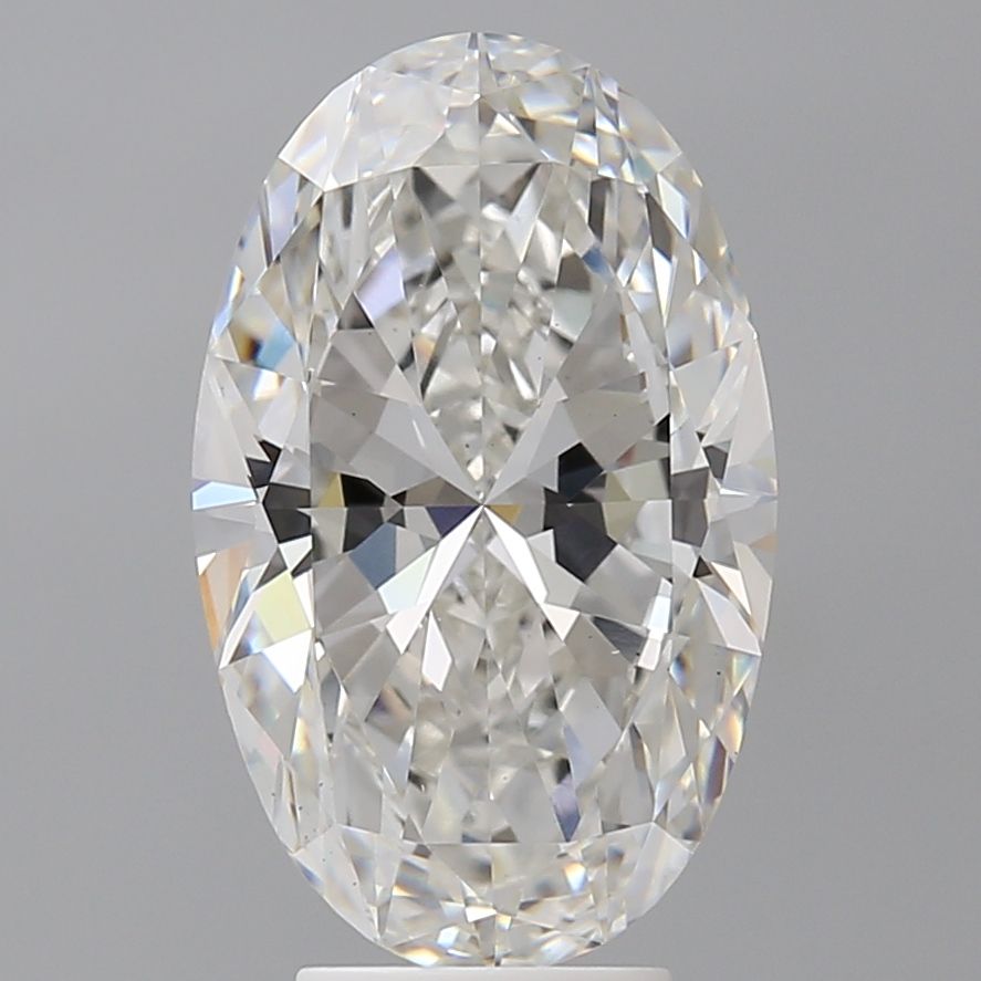 5.08 ct. oval Lab Grown Diamond front image
