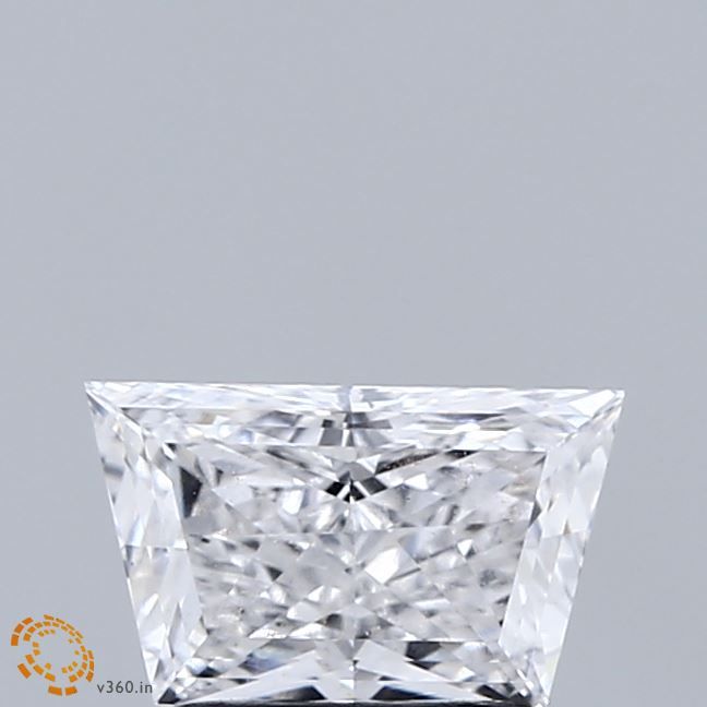 1.12 ct lab-grown Trapezoid Diamond