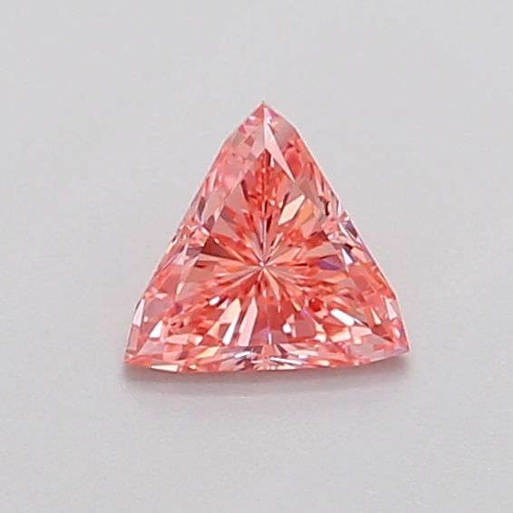 0.37 CT Fancy Vivid Pink TRIANGULAR