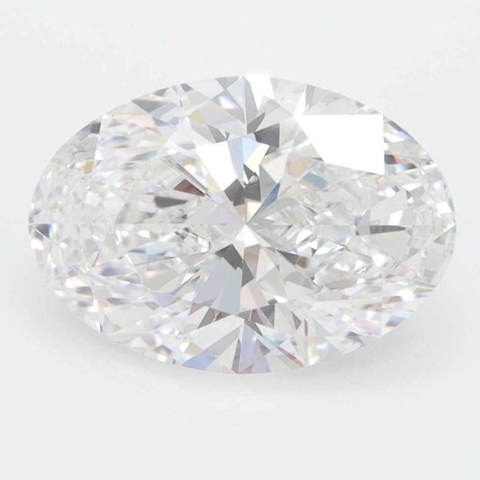 3.25 ct. oval Lab Grown Diamond front image