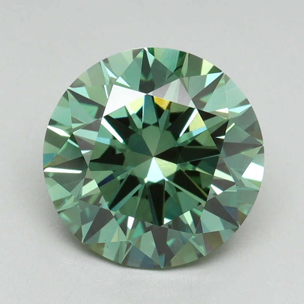 3.08 ct Round diamond