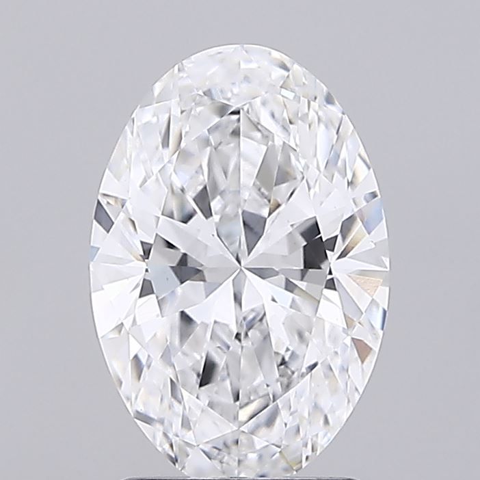 2.00 ct. oval Lab Grown Diamond front image