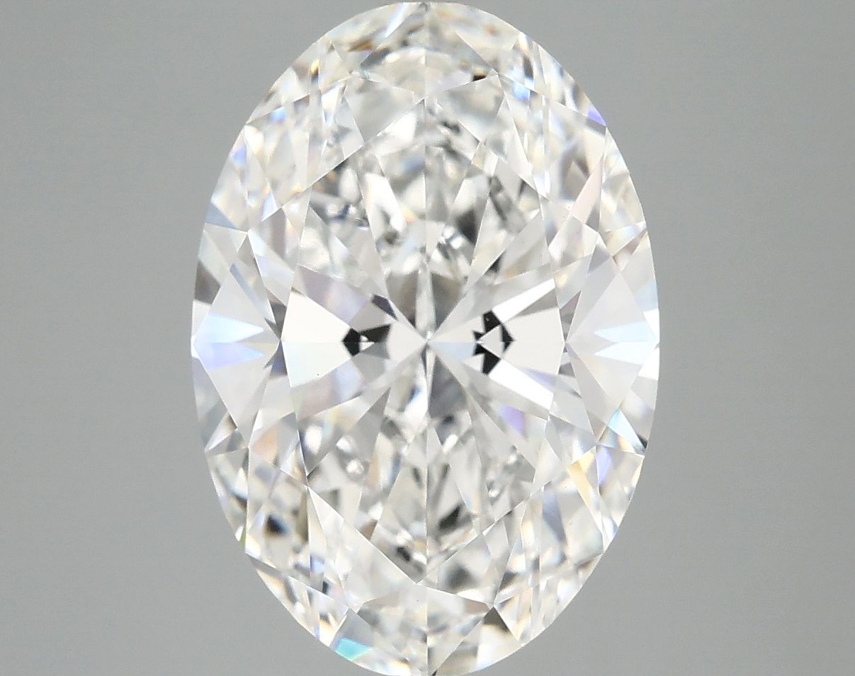 5.02 ct. oval Lab Grown Diamond front image