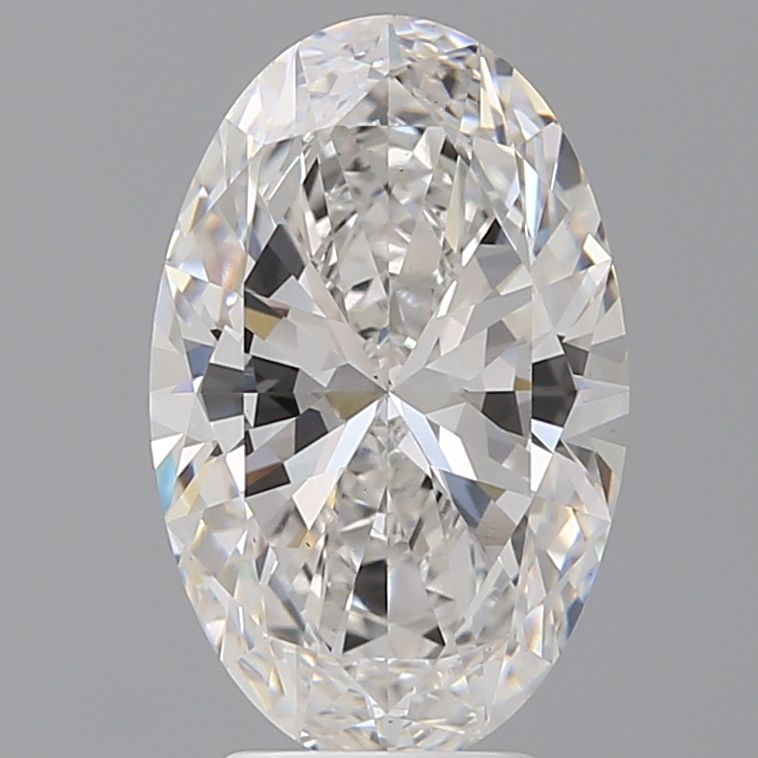 3.56 ct. oval Lab Grown Diamond front image