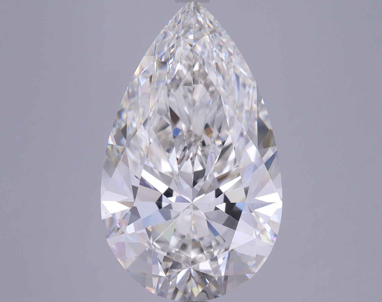 6.78 ct. pear Lab Grown Diamond front image