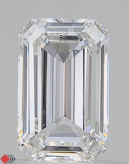0.87 ct. emerald Lab Grown Diamond front image