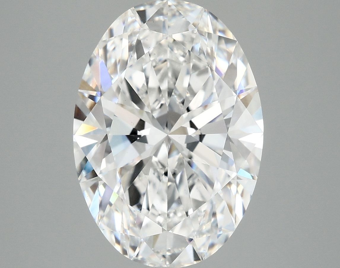 5.04 ct. oval Lab Grown Diamond front image