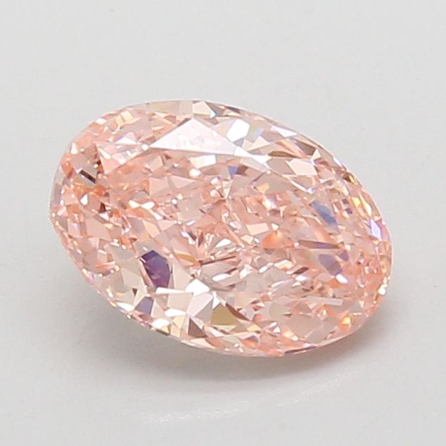 1.53 CT Fancy Vivid Pink OVAL