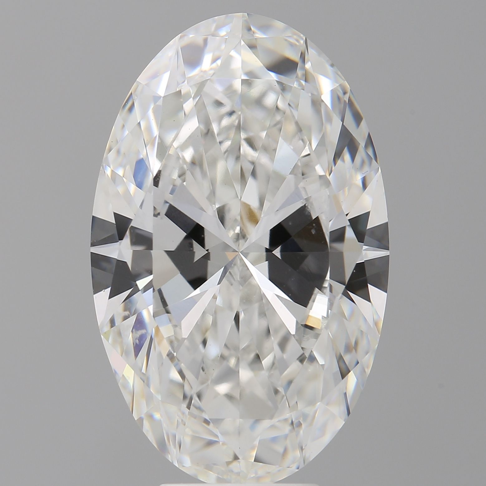 8.02 ct. oval Lab Grown Diamond front image