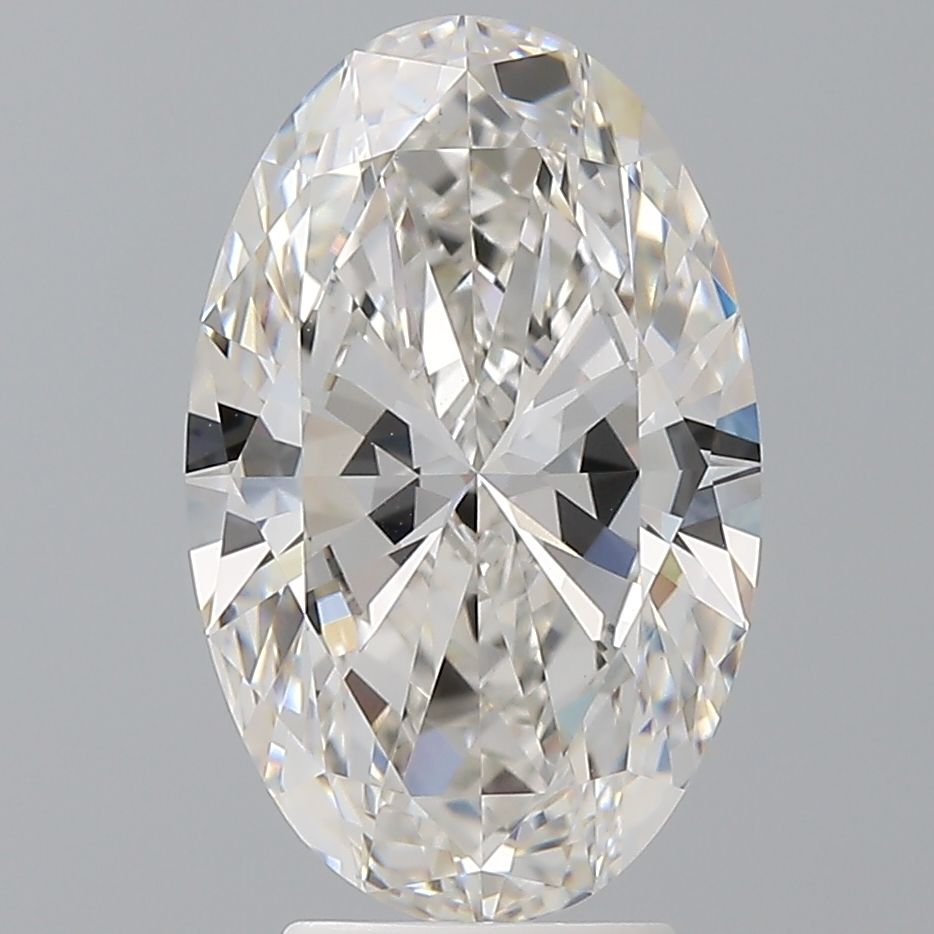 4.02 ct. oval Lab Grown Diamond front image
