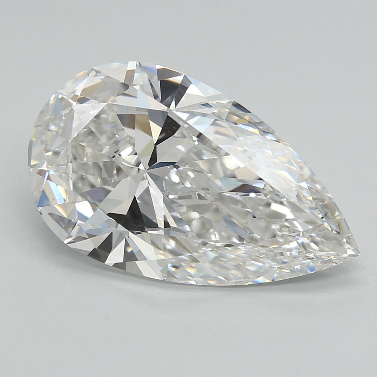 6.05 ct. pear Lab Grown Diamond front image
