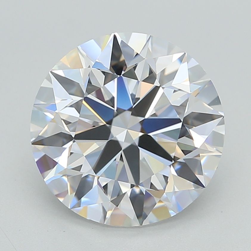 Diamant Rond 4.04 ct - Couleur D - Pureté VVS1