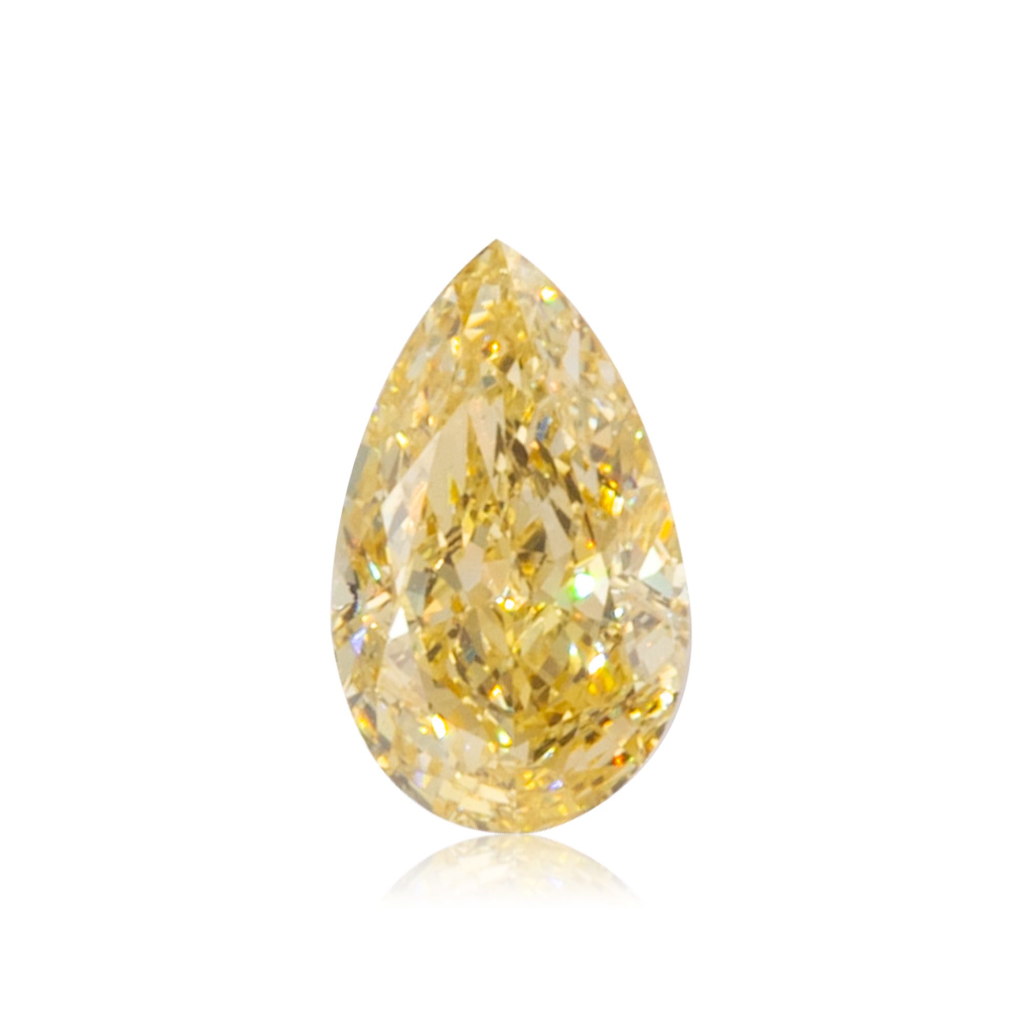 Diament 0.51 ct Fancy Yellow/VS2