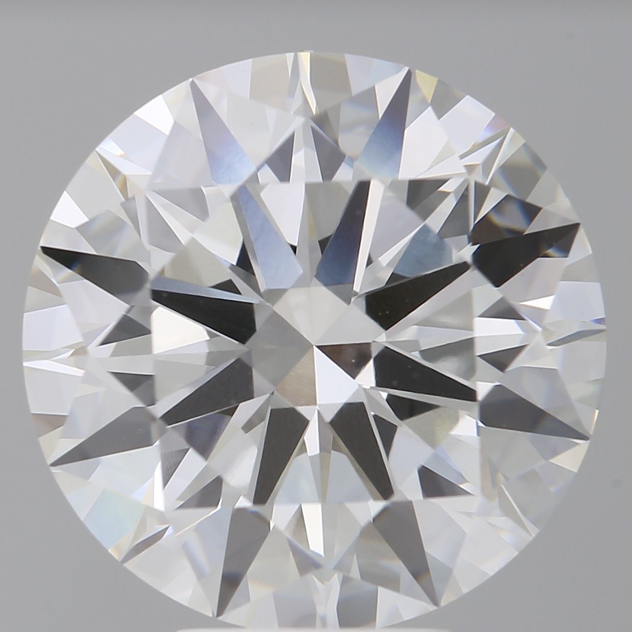 7.09 ct. round Lab Grown Diamond front image