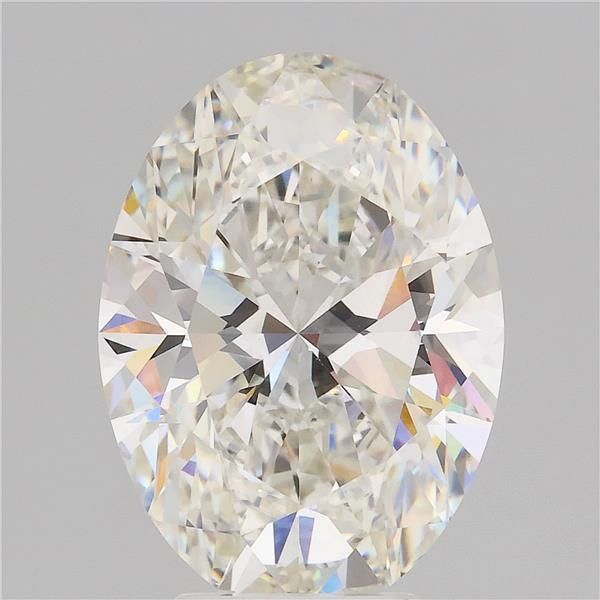 5.02 ct. oval Lab Grown Diamond front image