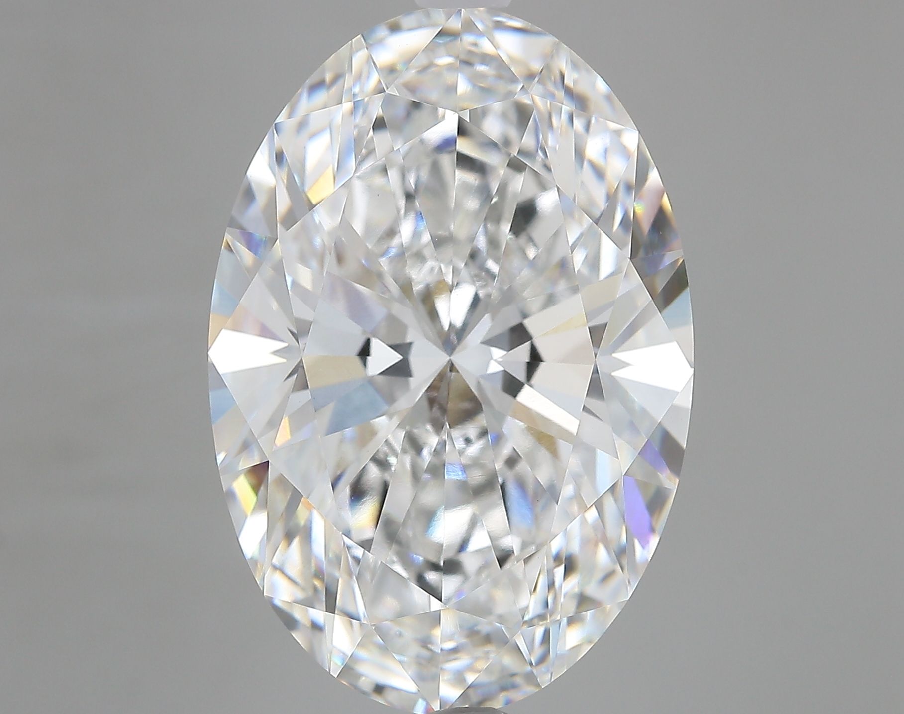 15.06 ct. oval Lab Grown Diamond front image