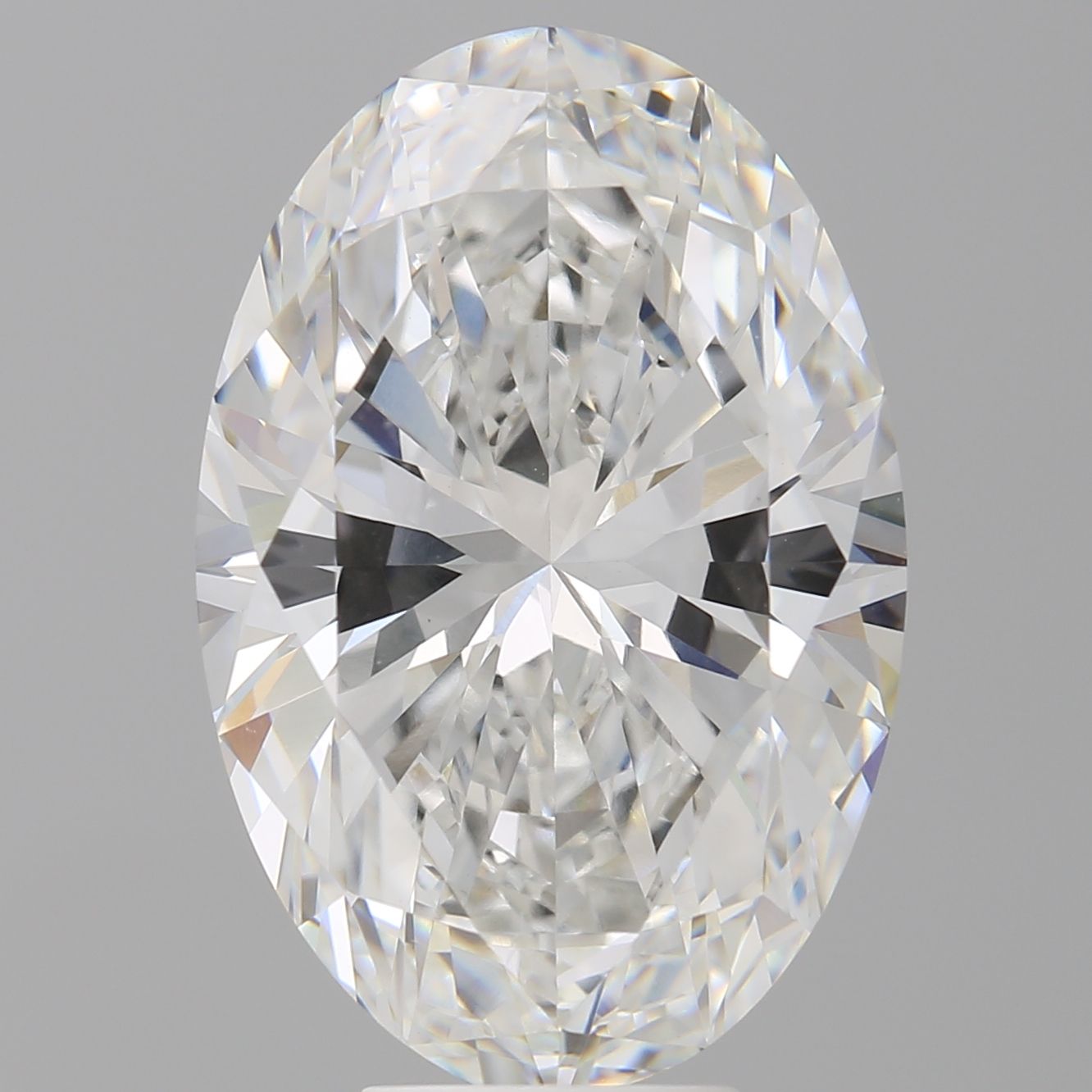 8.04 ct. oval Lab Grown Diamond front image