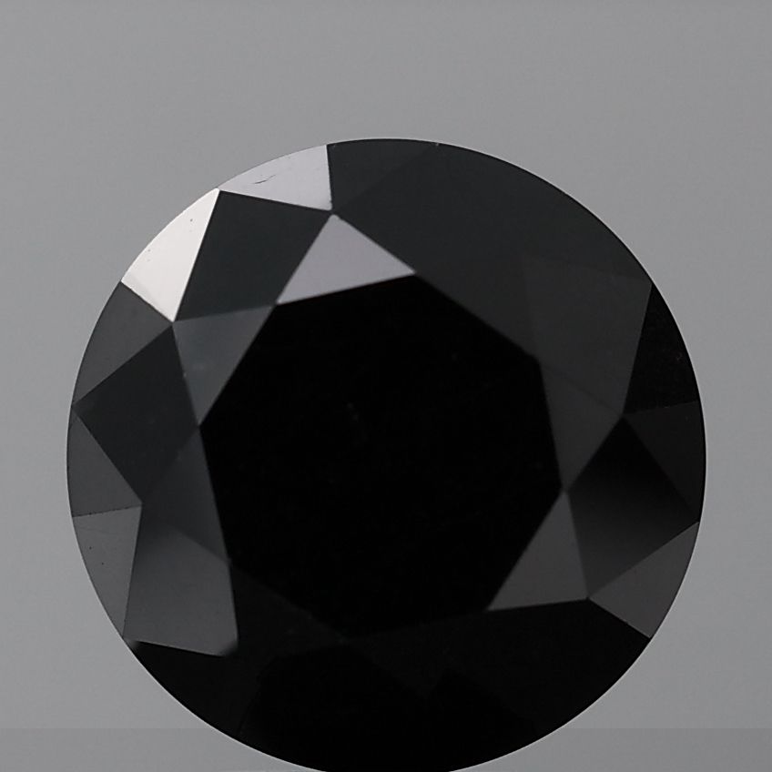 Rond · 8.00 ct · Black · VVS1