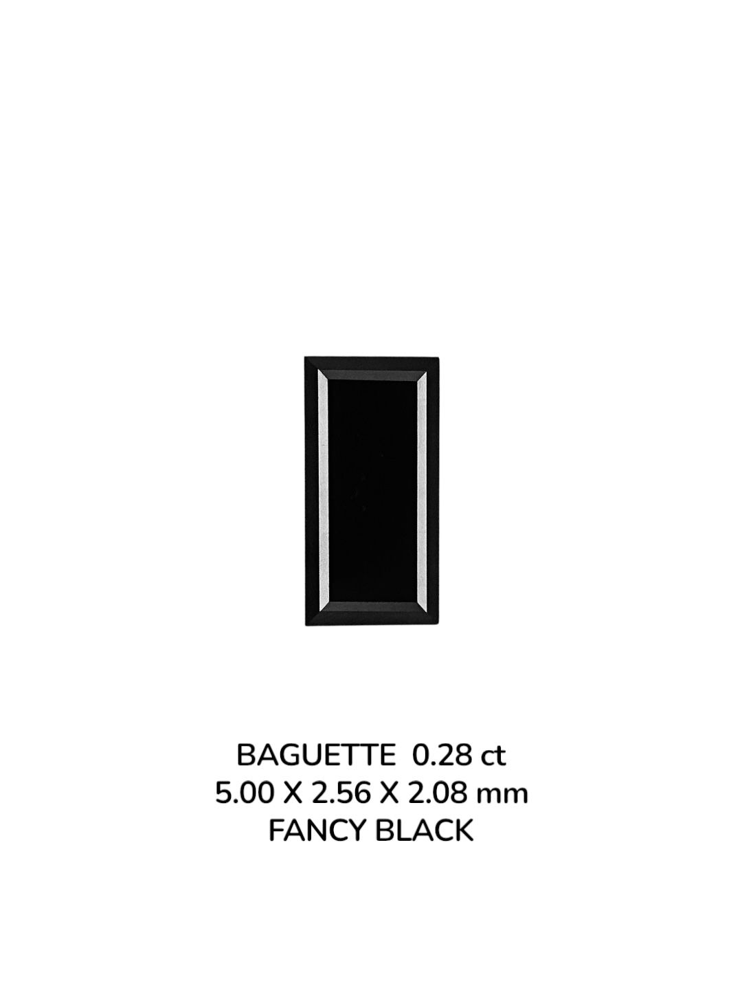 Diament 0.28 ct Fancy Black/VVS2