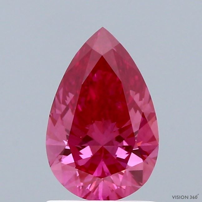 1.03 CT Fancy Vivid Pink PEAR