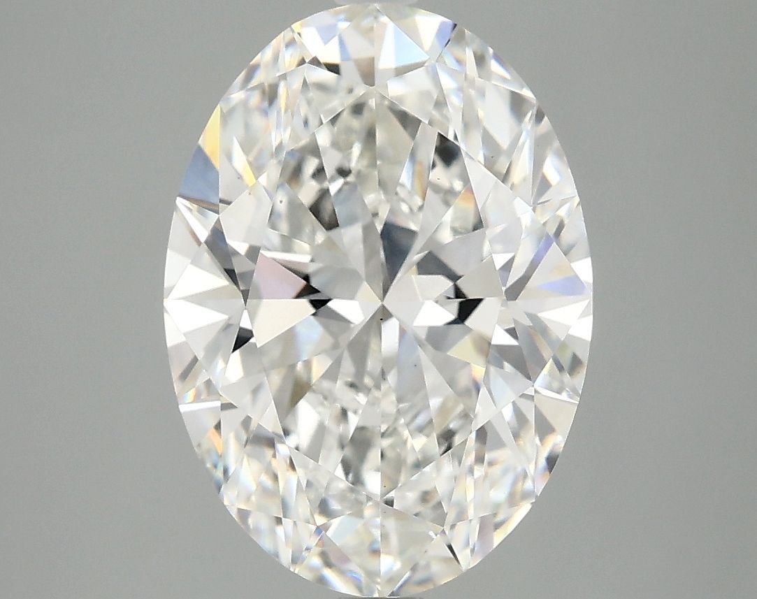 4.07 ct. oval Lab Grown Diamond front image