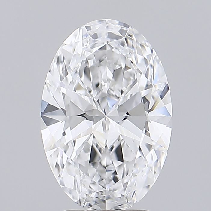 2.07 ct. oval Lab Grown Diamond front image