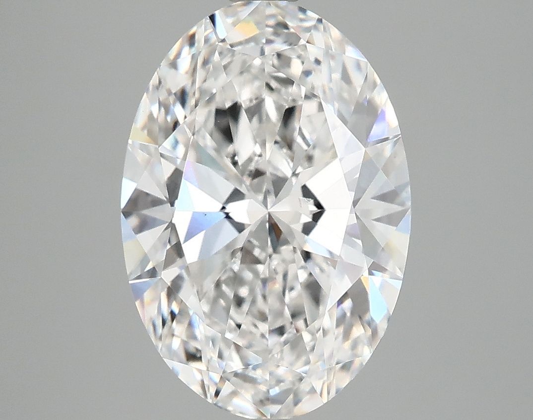 3.87 ct. oval Lab Grown Diamond front image