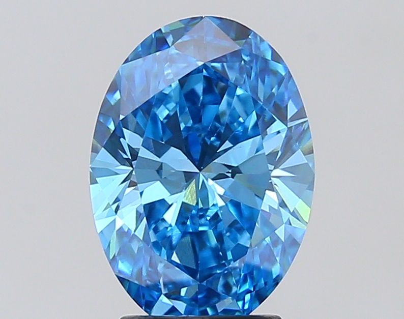 3.01 ct. oval Lab Grown Diamond front image