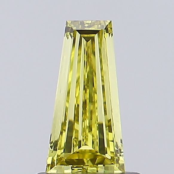 0.74 ct lab-grown Tapered baguette Diamond
