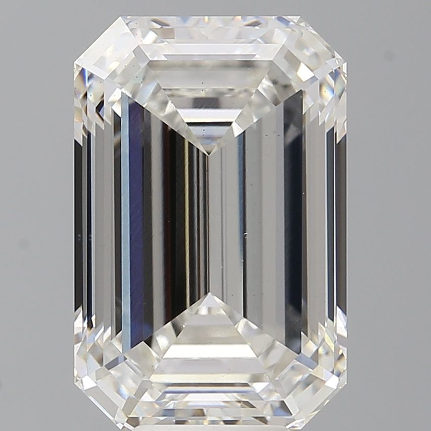 9.04 ct. emerald Lab Grown Diamond front image