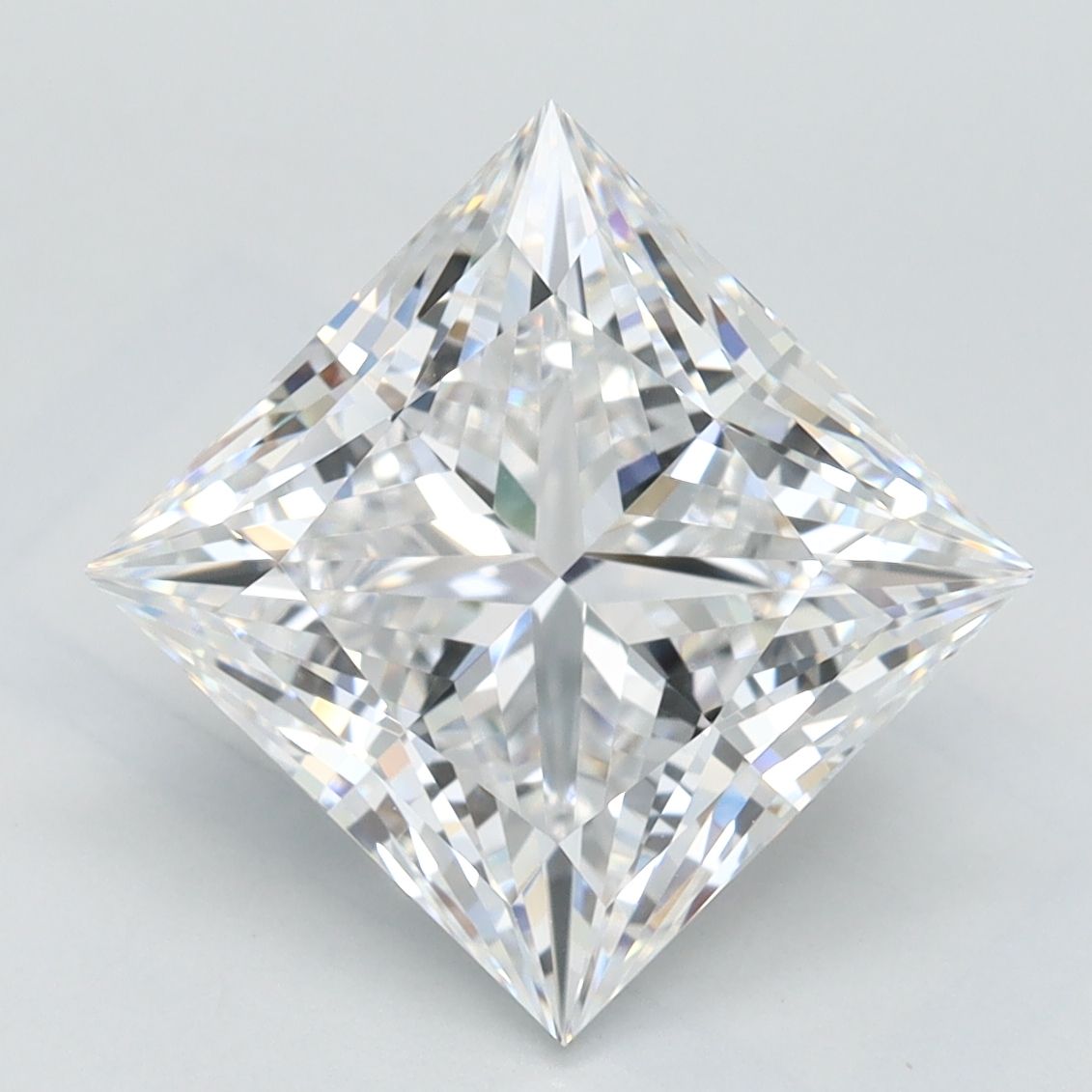 3.46 ct. princess Lab Grown Diamond front image