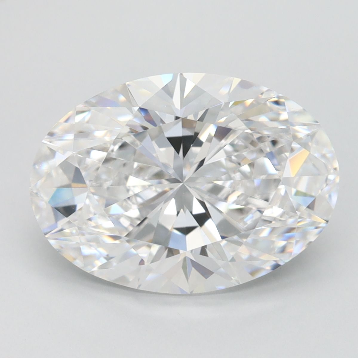 3.74 ct. oval Lab Grown Diamond front image