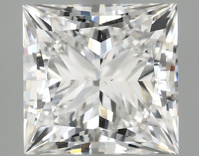 3.01 ct. princess Lab Grown Diamond front image