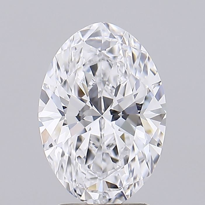 1.70 ct. oval Lab Grown Diamond front image