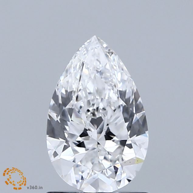1.02 ct lab-grown Pear Diamond