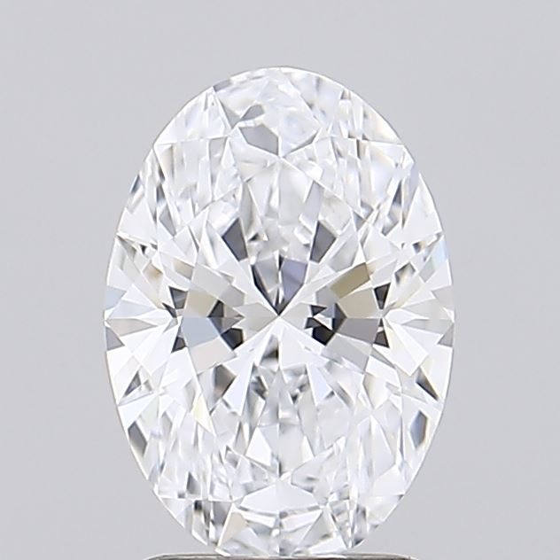 1.35 ct. oval Lab Grown Diamond front image