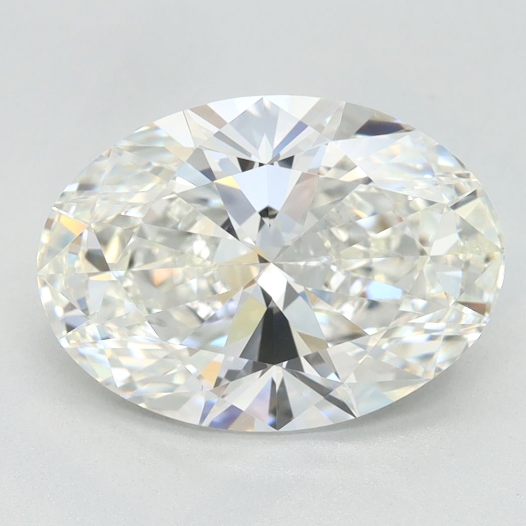 2.66 ct. oval Lab Grown Diamond front image