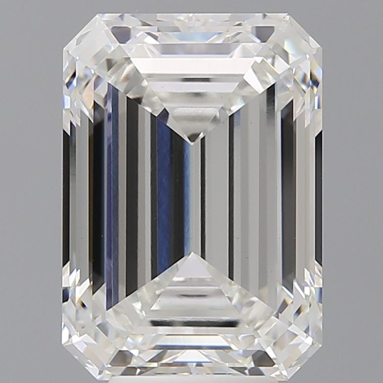 7.04 ct. emerald Lab Grown Diamond front image