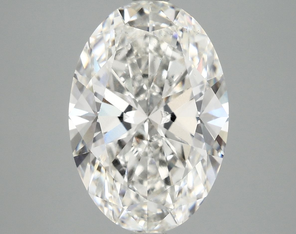 5.01 ct. oval Lab Grown Diamond front image