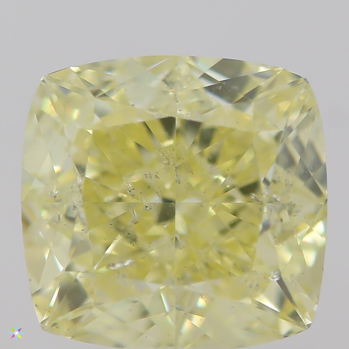 Diament 1.3 ct Fancy Yellow/SI2