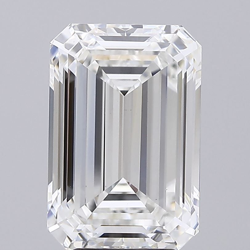 5.03 ct. emerald Lab Grown Diamond front image
